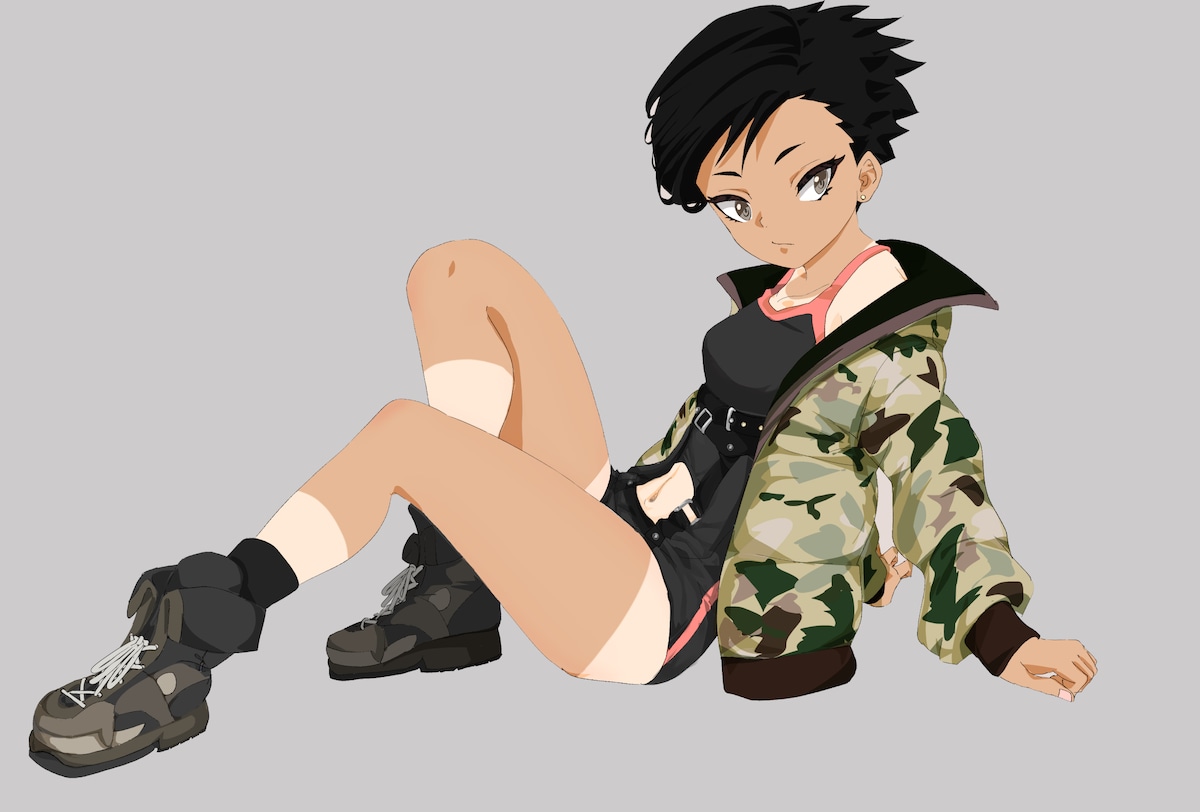 ボーイッシュ　少女 