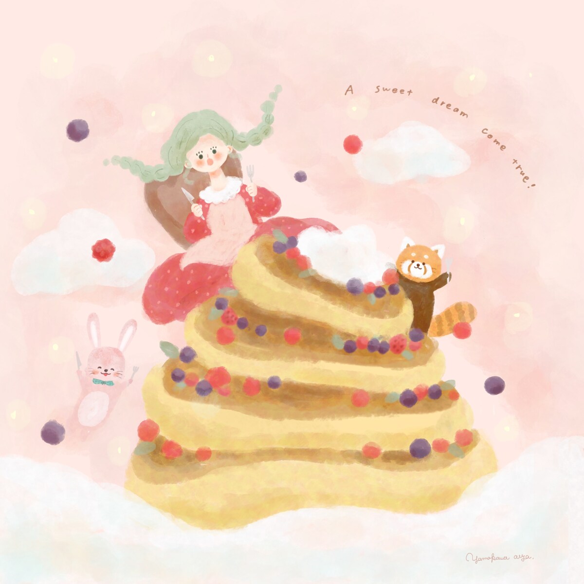 夢の中のホットケーキ