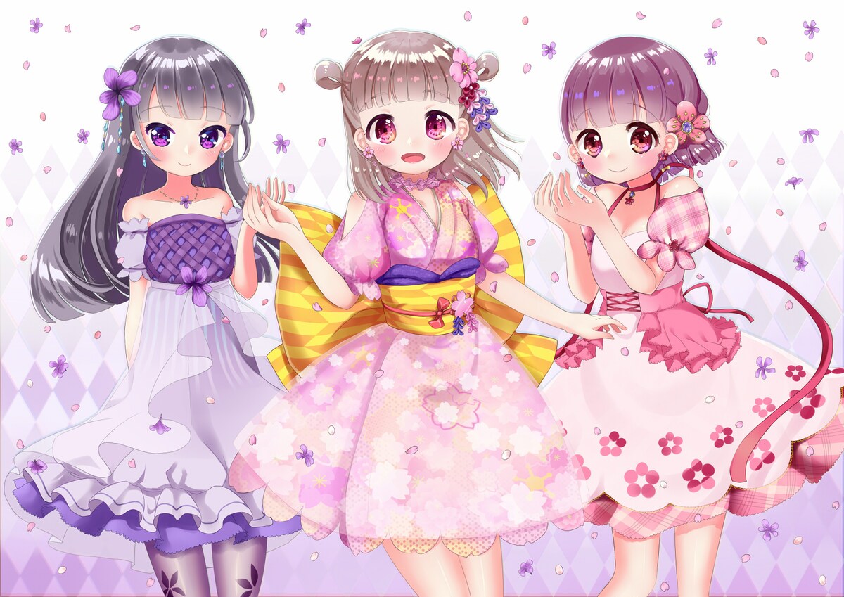 令和カラーの女の子