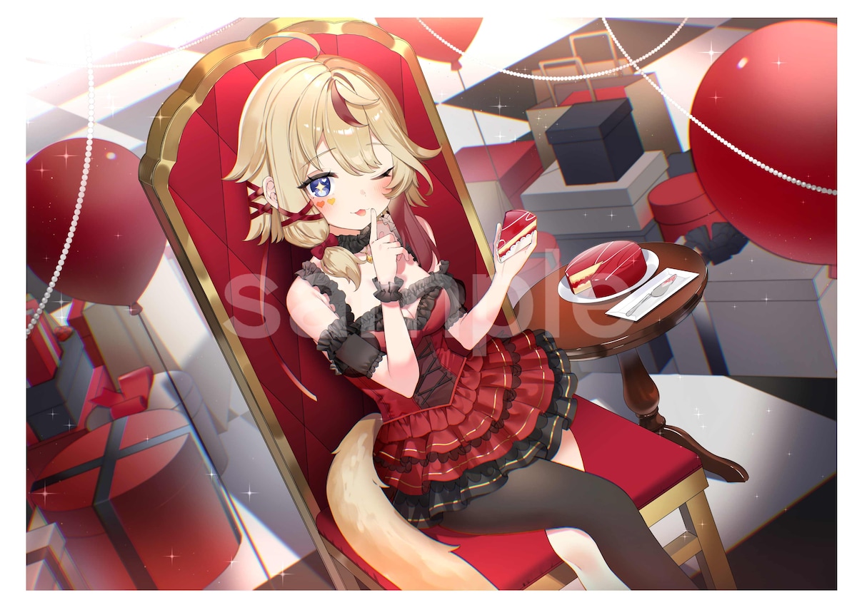 Vtuber様　記念イラスト