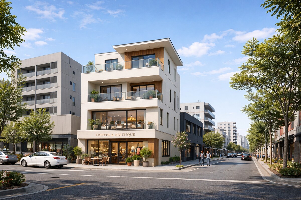 【当職オリジナル】ZENシリーズ｜店舗併用住宅モデル