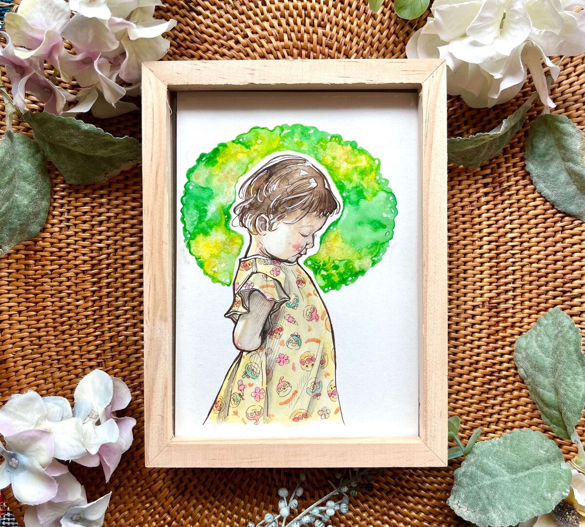 我が子イラスト