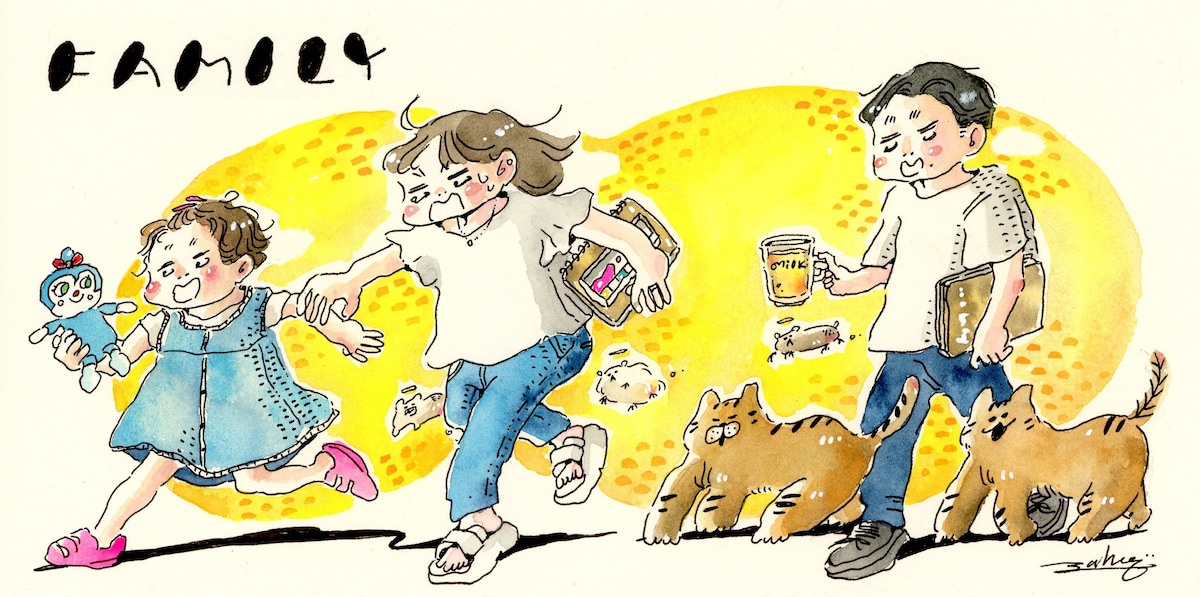 家族イラスト