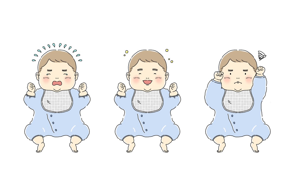 赤ちゃんのイラスト