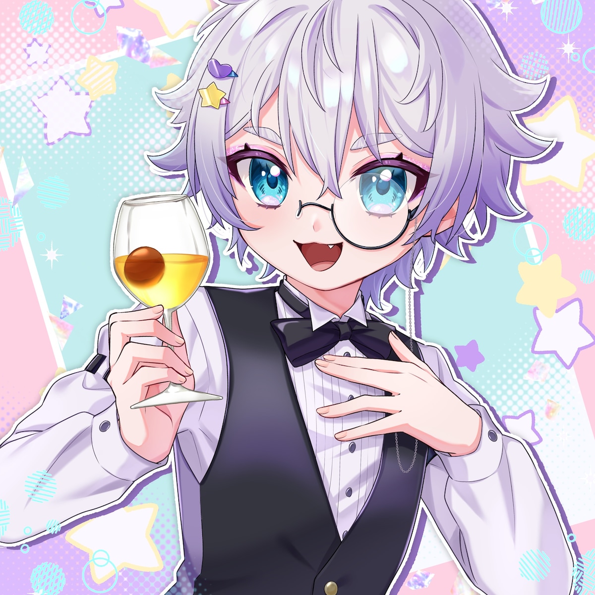 梅酒コラボ案件用のイラスト
