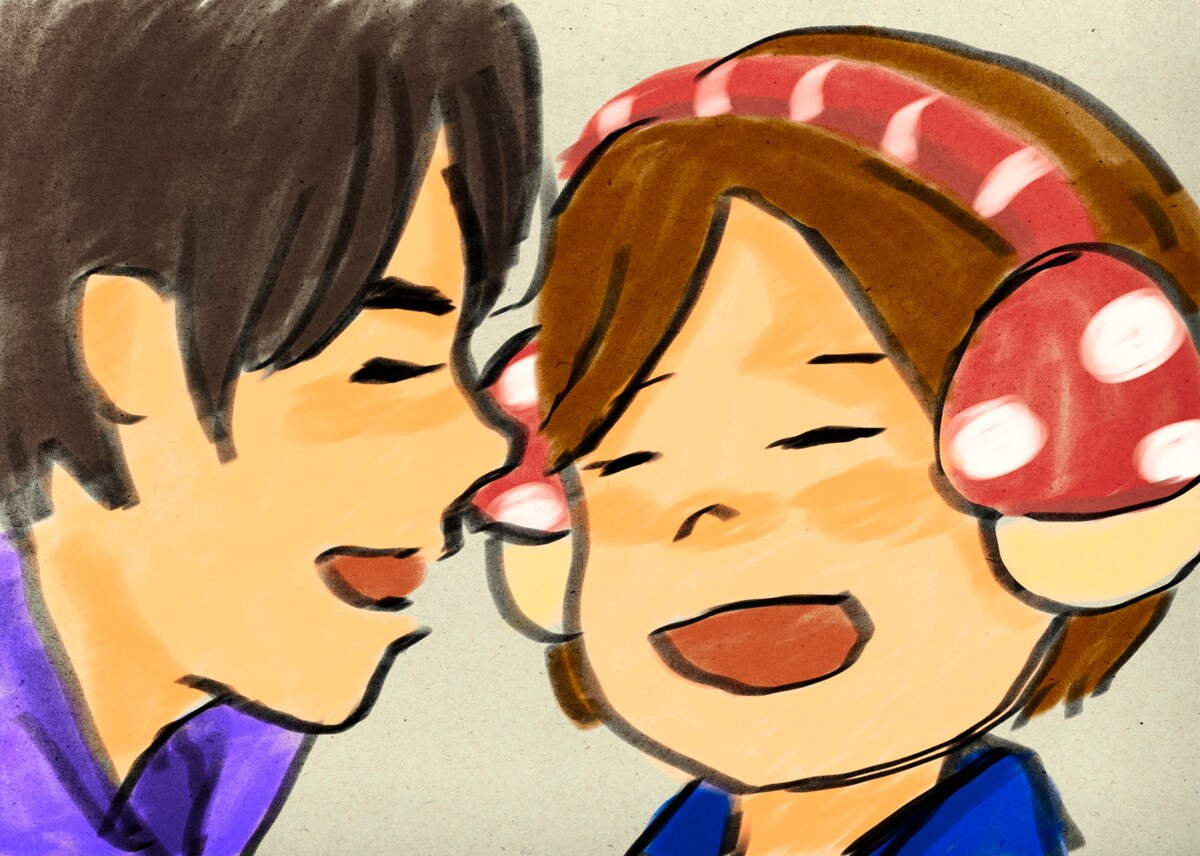 カップルイラスト