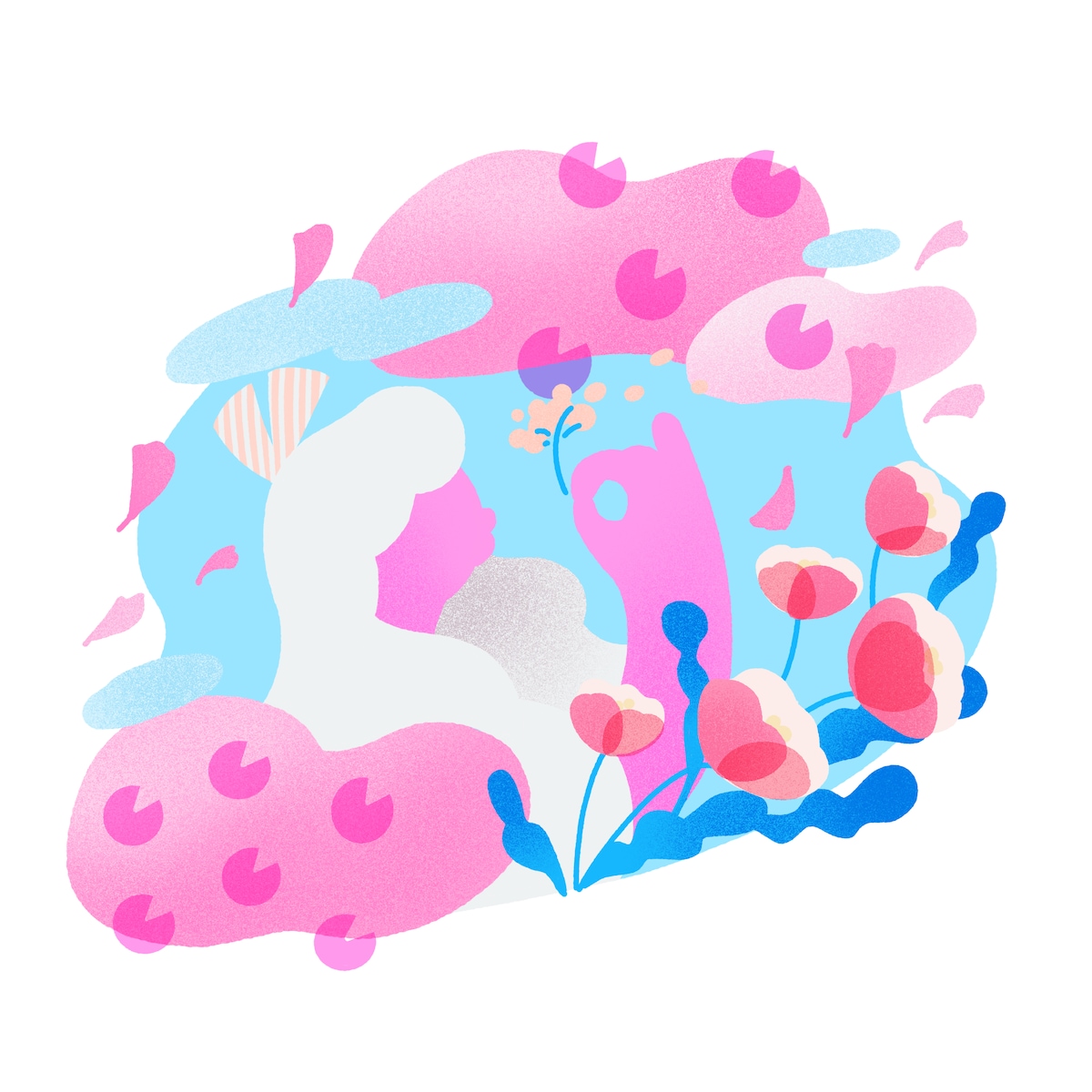 ポストカードイラスト