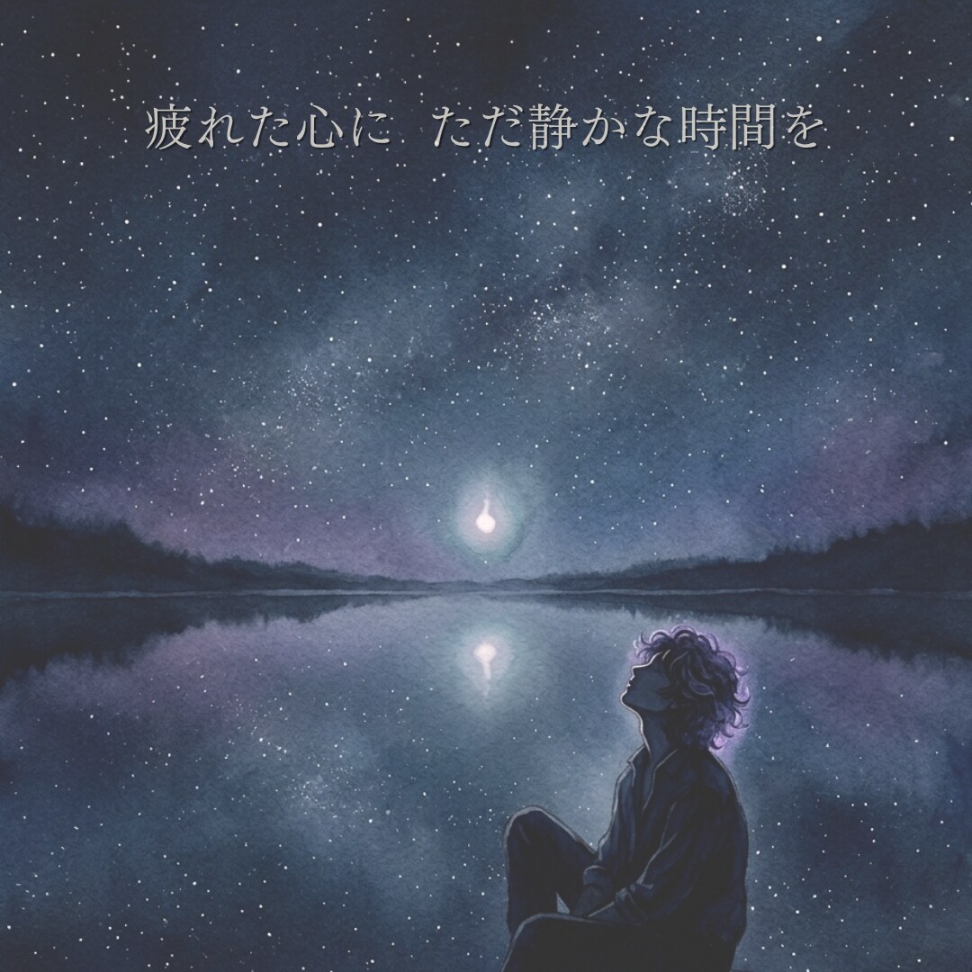 疲れた心に ただ静かな時間を｜癒しの睡眠導入音声