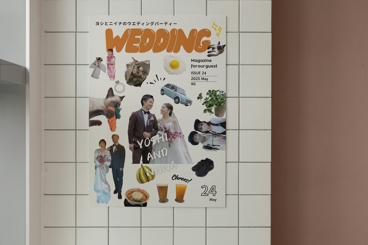 結婚式のウェルカムボード
