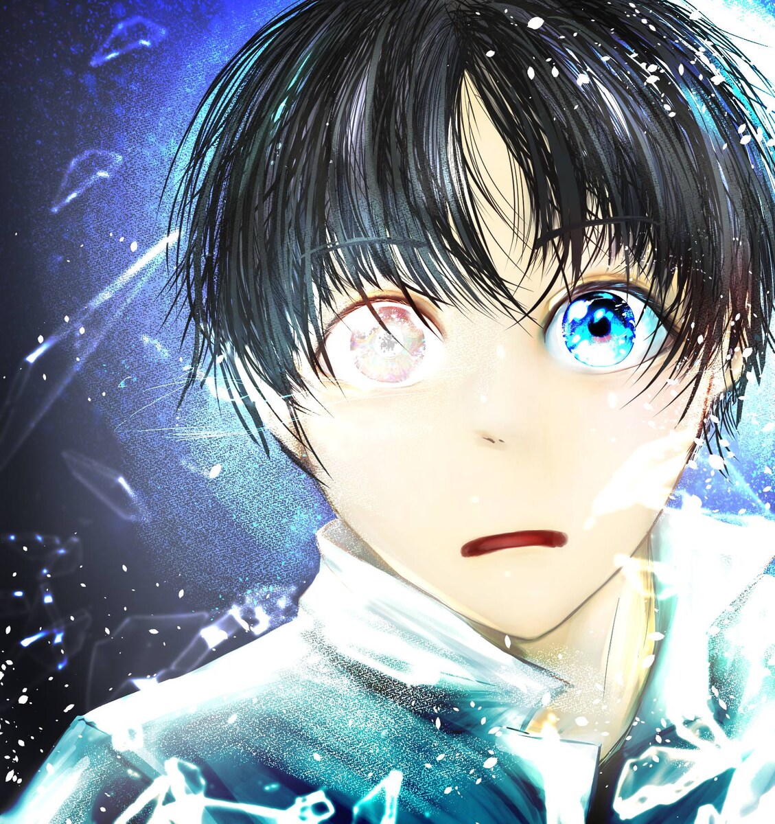 趣味で作成した一枚絵