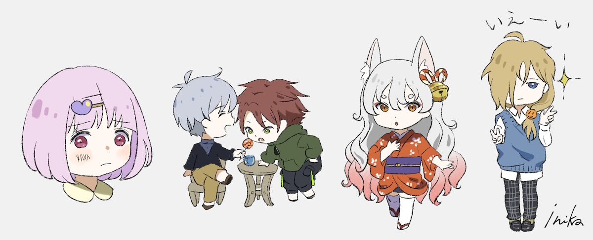 デフォルメキャラクター