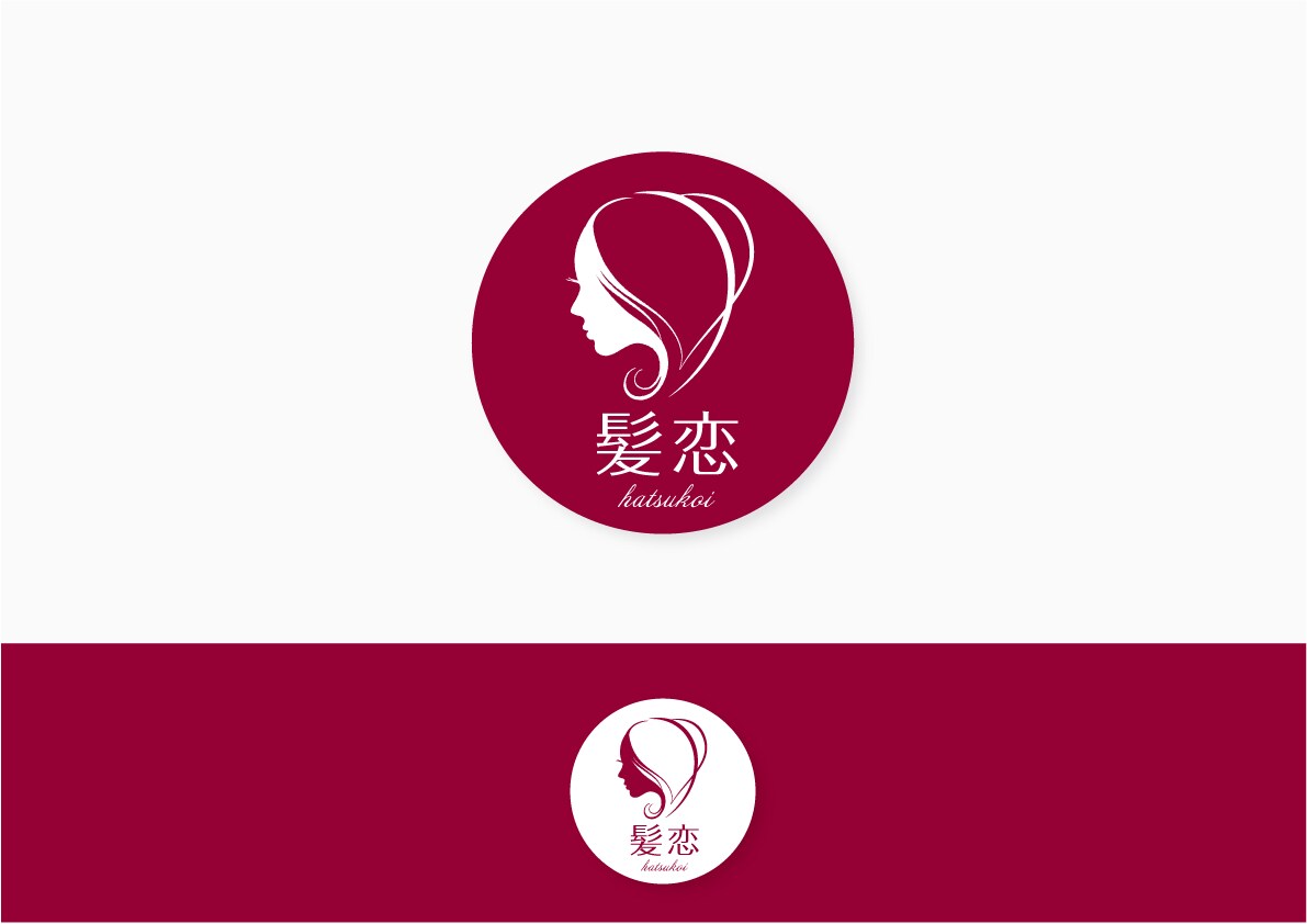 ヘアサロンのロゴデザイン