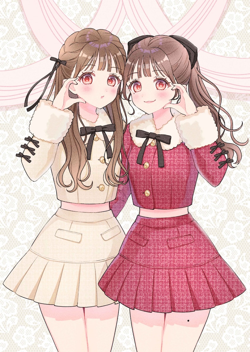フレンチガーリーなイラスト