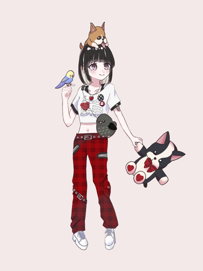 オリジナルキャラクター立ち絵