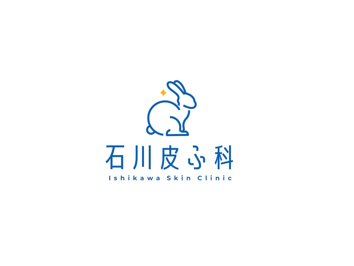 石川皮ふ科様のロゴ制作