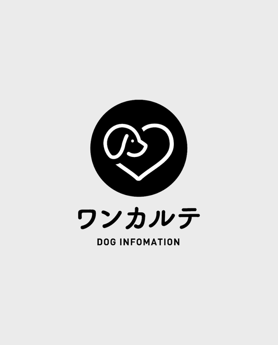 犬専門の情報サイトのロゴデザイン