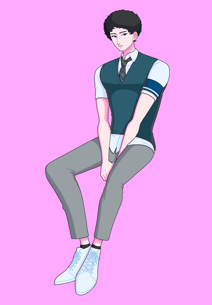 キャラクターイラスト作成