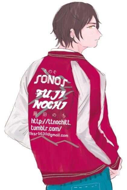 名刺のイラストです