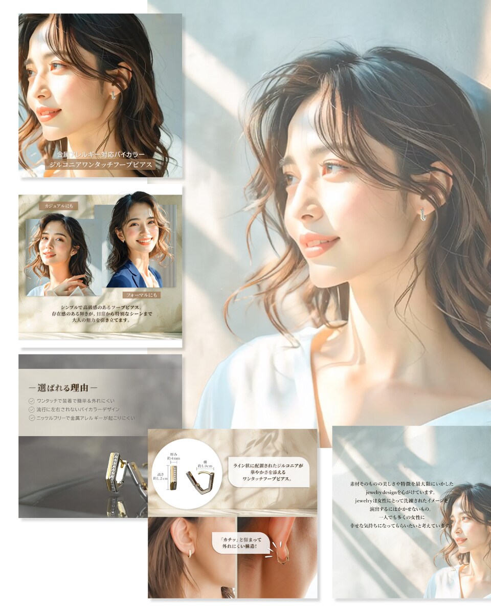 ジュエリーショップ様商品画像制作