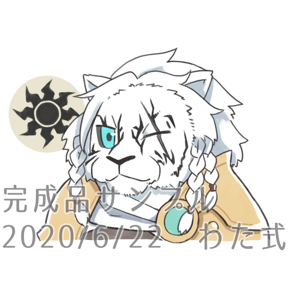 版権キャラクターのSNSアイコン