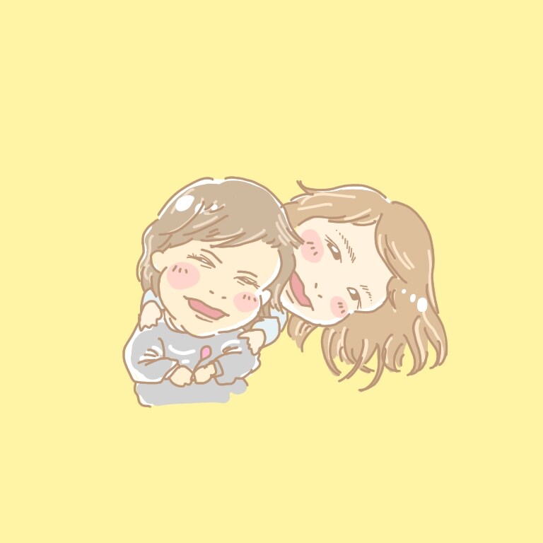 兄妹似顔絵