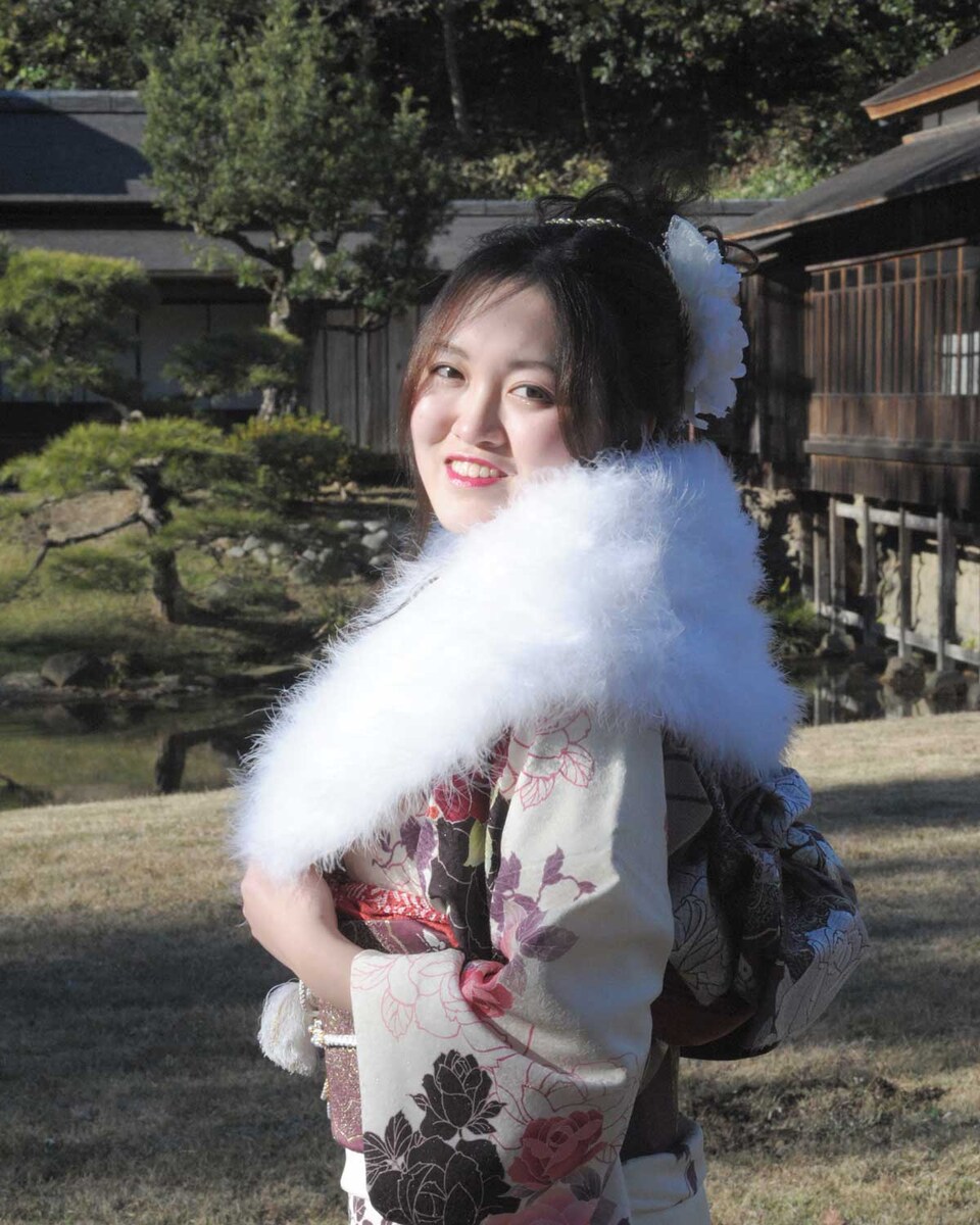 三溪園成人式前撮りロケーション撮影