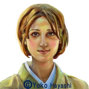 油絵風肖像画アイコン