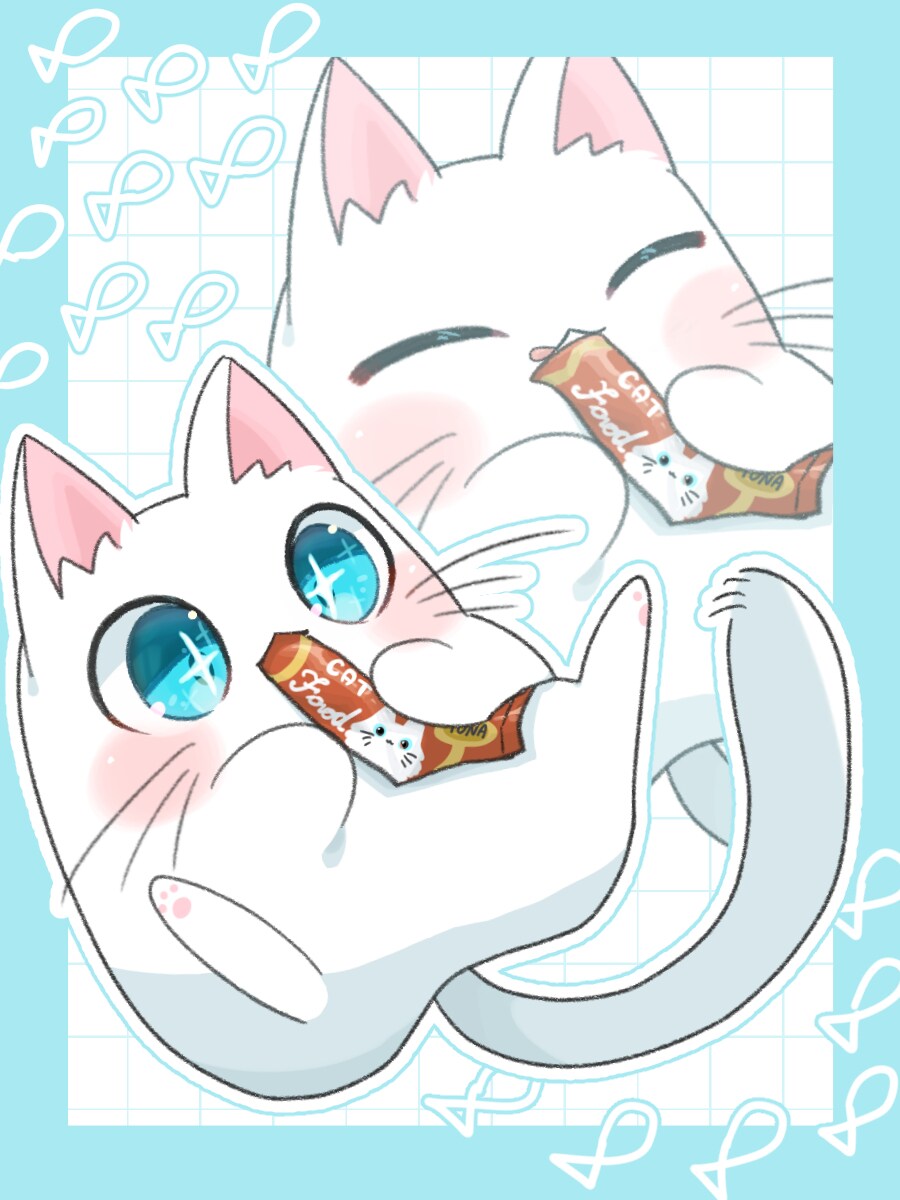 デフォルメ猫イラスト　サンプル