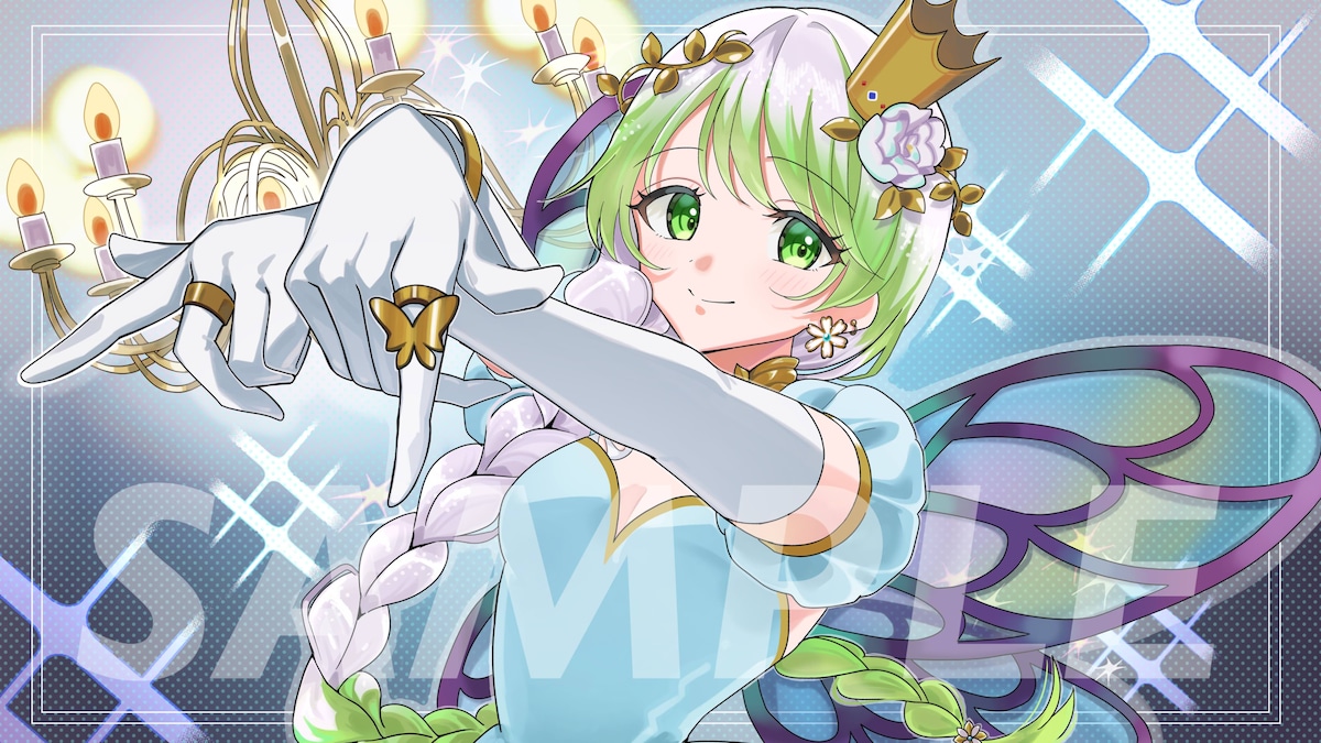 歌ってみたMVイラスト