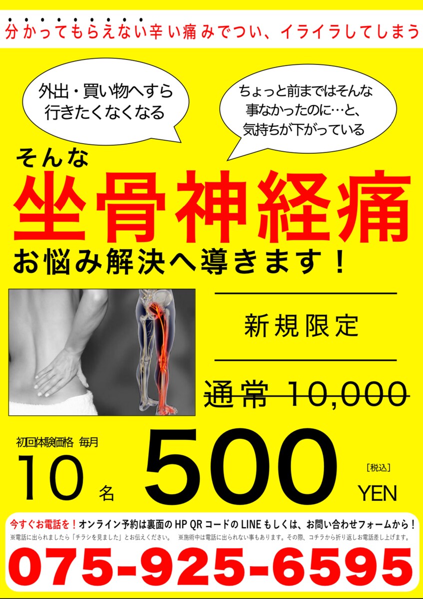 出品するチラシの一部内容です。