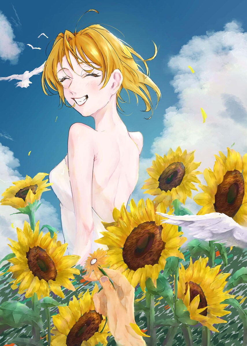 爽やかな1枚絵作成