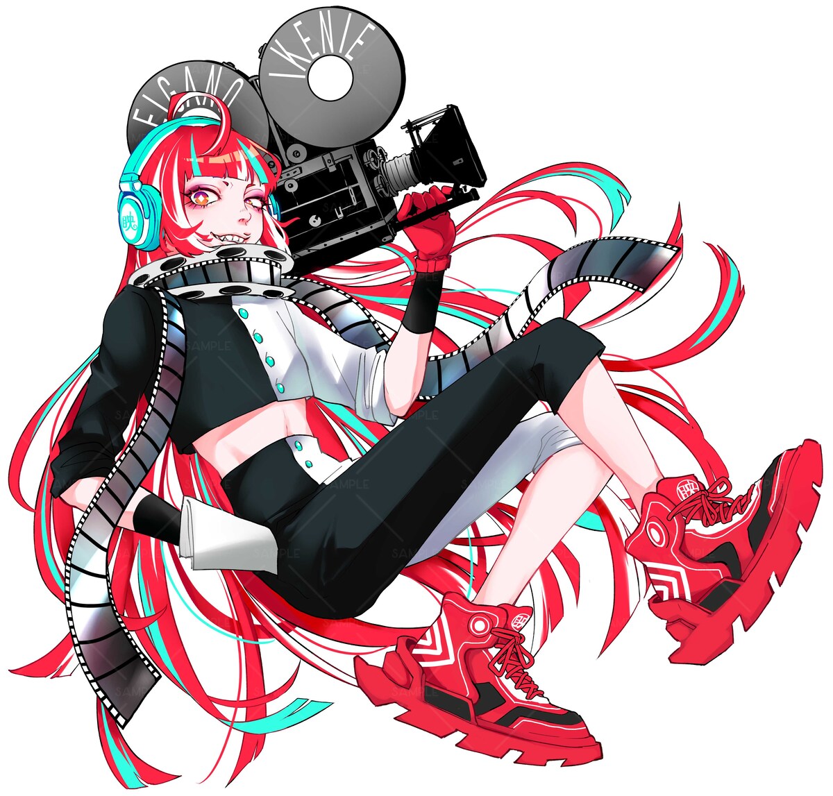 サブカルバーメインビジュアルの制作