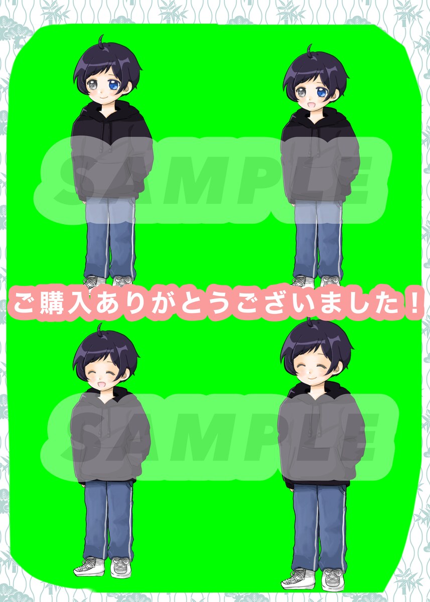 だれでもVtuberのイラスト描かせていただきました！