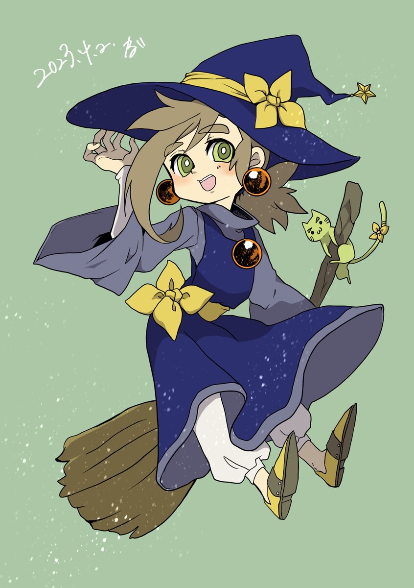 2時間キャラデザ練習｜魔法使い中性っ子