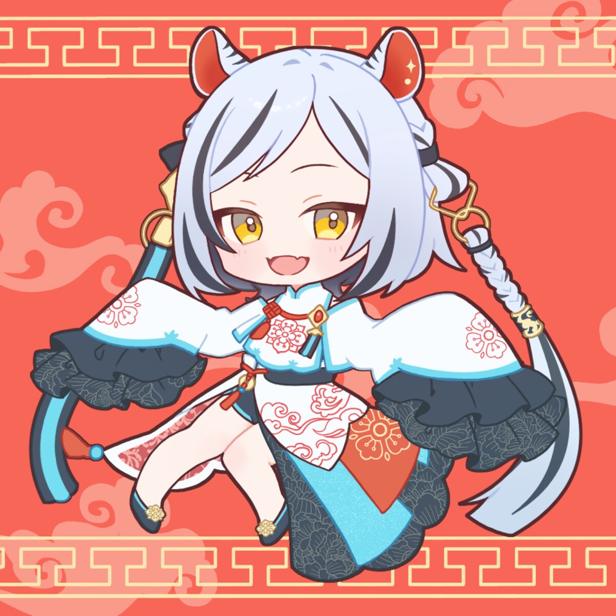 IRIAM配信活動用SDイラスト